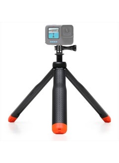 4-in-1 Floating Selfie Stick for GoPro Hero 11, 10, 9, 8, 7, 6, 5, 4, 3, Max, Fusion, Session, DJI OSMO, AKASO, Insta360 - Use as Floating Handle, Extendable Monopod, Hand Grip, Tripod Stand