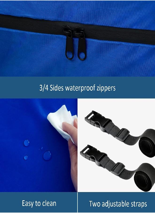 Moonsea Mattress Storage Bag Queen Waterproof, Reusable Mattress Bag for Moving, Strong Zipper Extra Heavy Duty Mattress Moving Bag, Easy Carrier Mattress Boxes for Moving, Fit for Mattress Up to 15 Inch  - Image 2