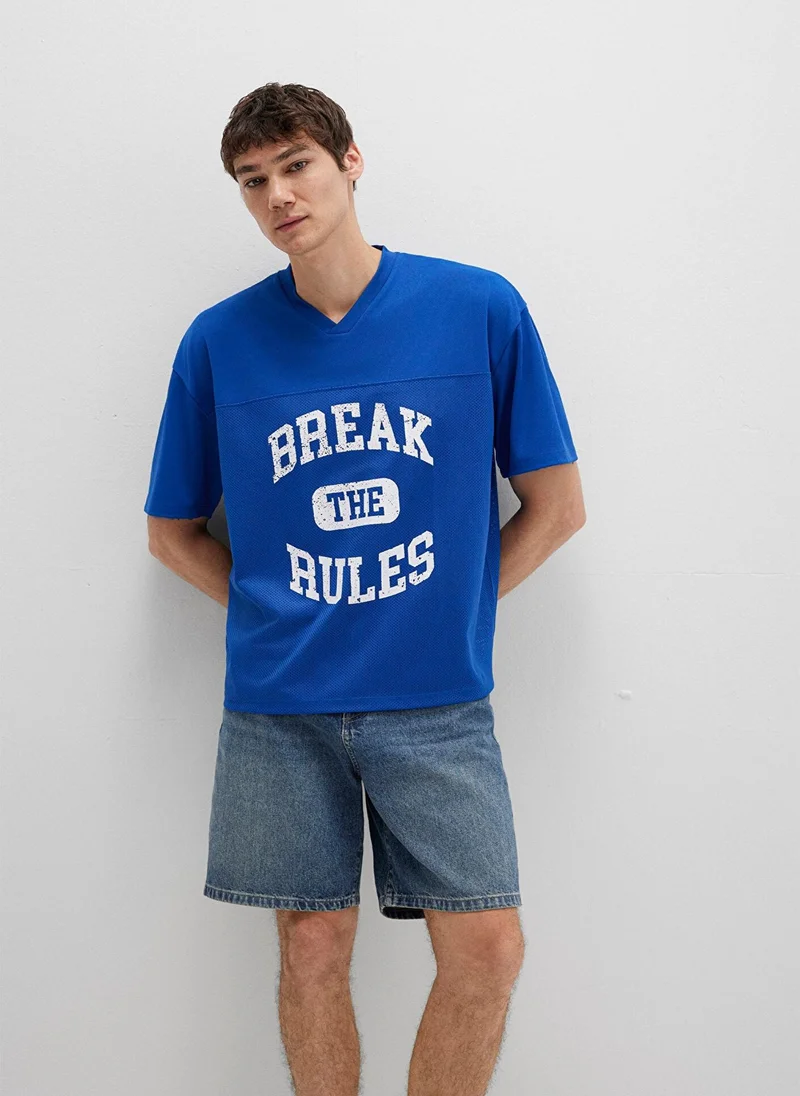 Mavi Crew Neck Regular Fit T-Shirt