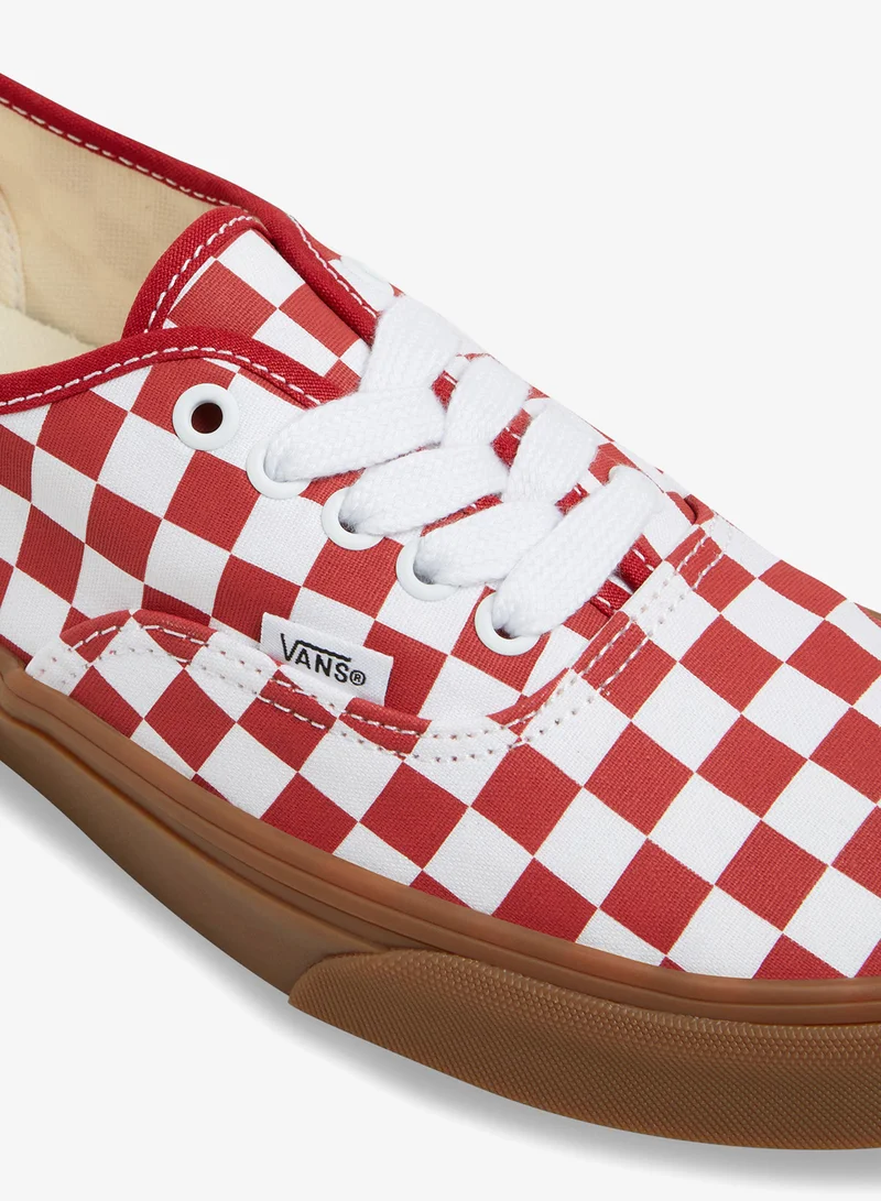 VANS Red Authentic Unisex Shoes  | Best Price UAE