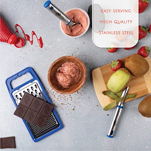 Kaluns Kitchen Utensils Set, Cooking Utensil Set Kitchen Gadgets, Pots and Pans set Nonstick and Heat Resistant, 24 Pcs Nylon and Stainless Steel, Spatula Set, Apartment Essentials Kitchen Cookware Sets - Image 5