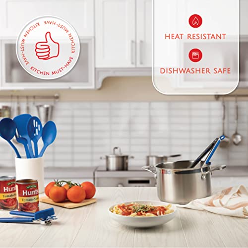 Kaluns Kitchen Utensils Set, Cooking Utensil Set Kitchen Gadgets, Pots and Pans set Nonstick and Heat Resistant, 24 Pcs Nylon and Stainless Steel, Spatula Set, Apartment Essentials Kitchen Cookware Sets - Image 4