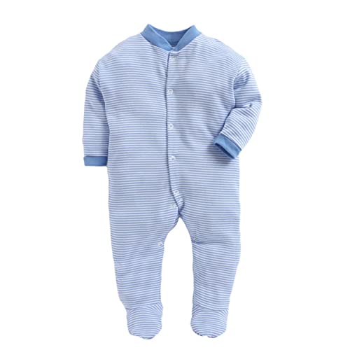 EIO Babys' Cotton Long Sleeve Sleep Suit Romper Set of 3 (Multicolour, 0-3 Months)- Pack of 3 - Image 2