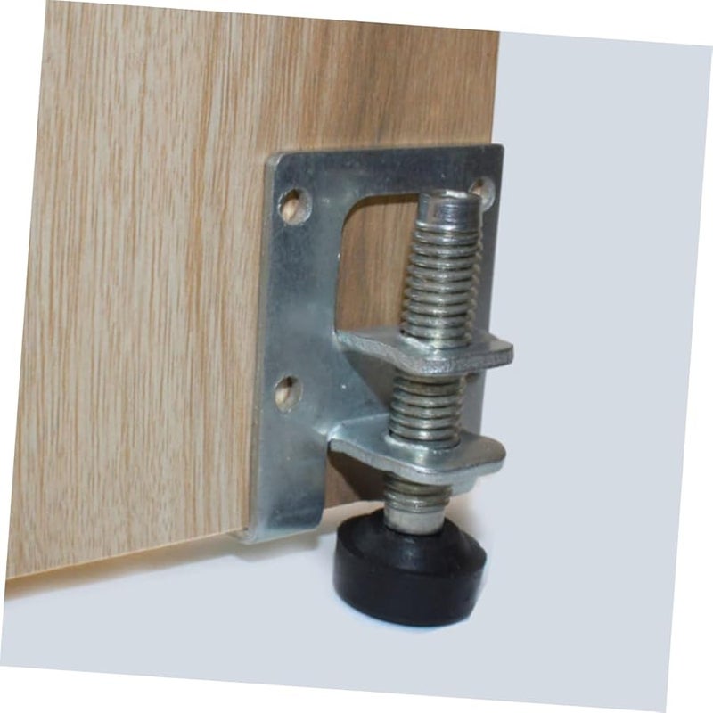 Silver Adjustable Cabinet Leg Levelers 8pcs Furniture Support Feet For Wardrobes Shelves Workbenches - Image 4