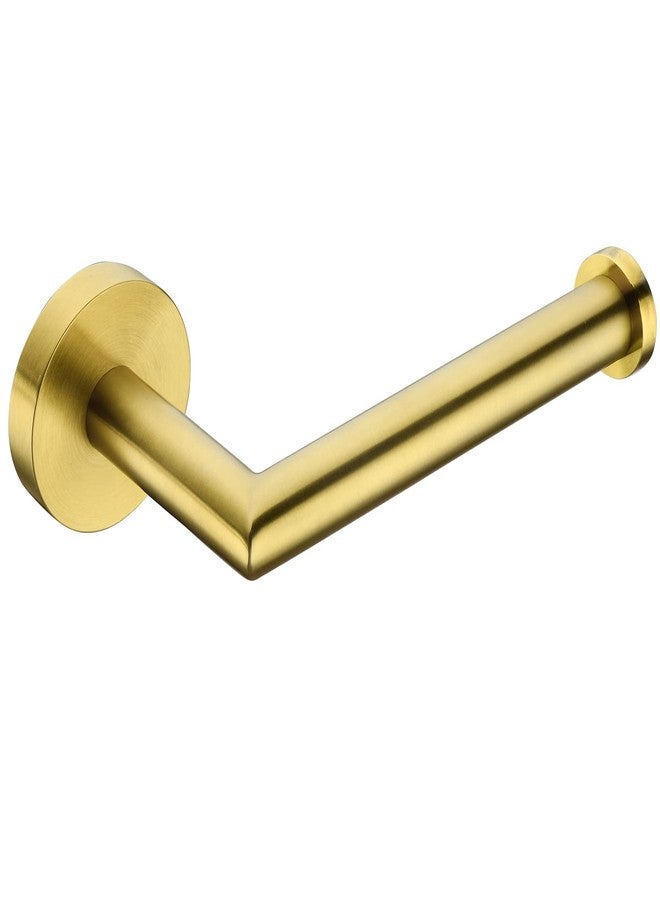 SWHYGER Bathroom Toilet Paper Holder Brushed Gold Wall Mount Toilet Roll Holder SUS304 Stainless Steel,96018-6BG. - Image 1