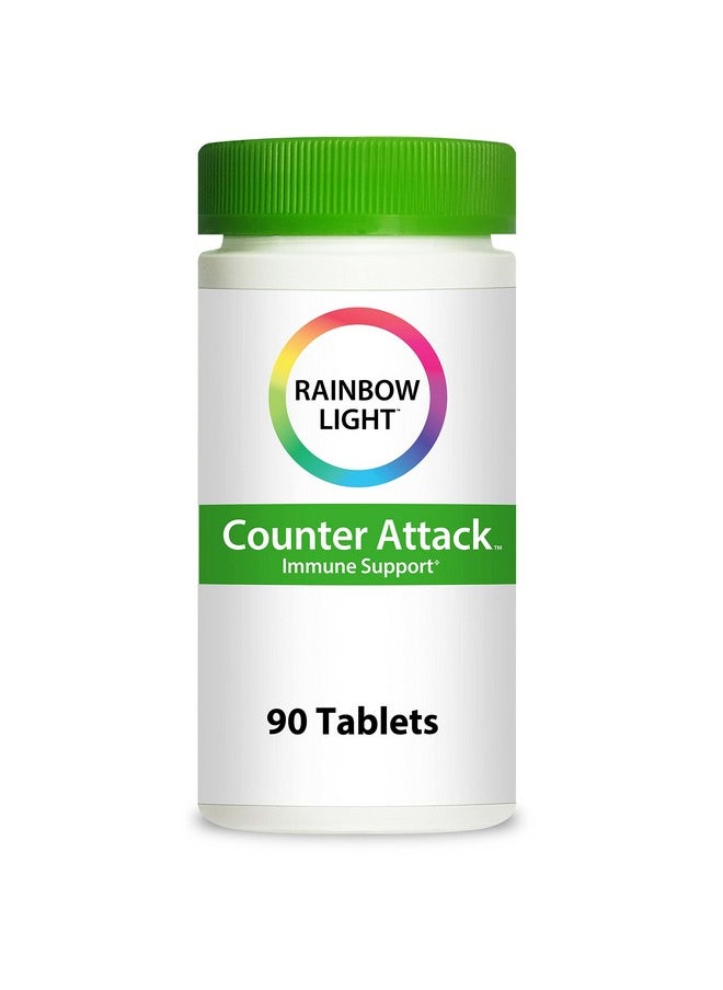 Rainbow Light Counter Attack Immune Support, Dietary Supplement Provides Immune Support, With Vitamin C, Zinc and 3 Targeted Herbal Blends, Vegan and Gluten Free, 90 Count - pzsku/Z7DA71AAE64FBA6B2B245Z/45/_/1739864617/87d6e44f-9fa6-4c19-9efb-3e1db3be063e