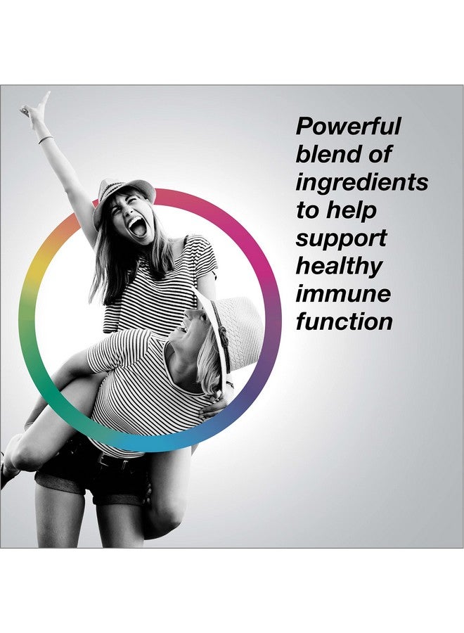 Rainbow Light Counter Attack Immune Support, Dietary Supplement Provides Immune Support, With Vitamin C, Zinc and 3 Targeted Herbal Blends, Vegan and Gluten Free, 90 Count - Image 3