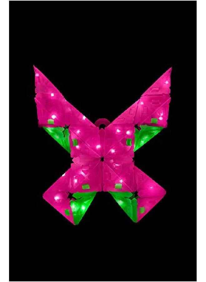 Creatto Shining Sweetheart & Lovable Stuff Lightup 3D Puzzle Kit ; Includes Creatto Puzzle Pieces To Make Your Own Illuminated Craft Creations Diy Activity Kit Led Lights Great For Valentine'S Day