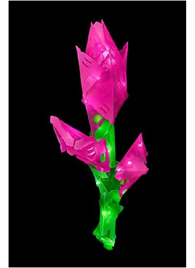 Creatto Shining Sweetheart & Lovable Stuff Lightup 3D Puzzle Kit ; Includes Creatto Puzzle Pieces To Make Your Own Illuminated Craft Creations Diy Activity Kit Led Lights Great For Valentine'S Day