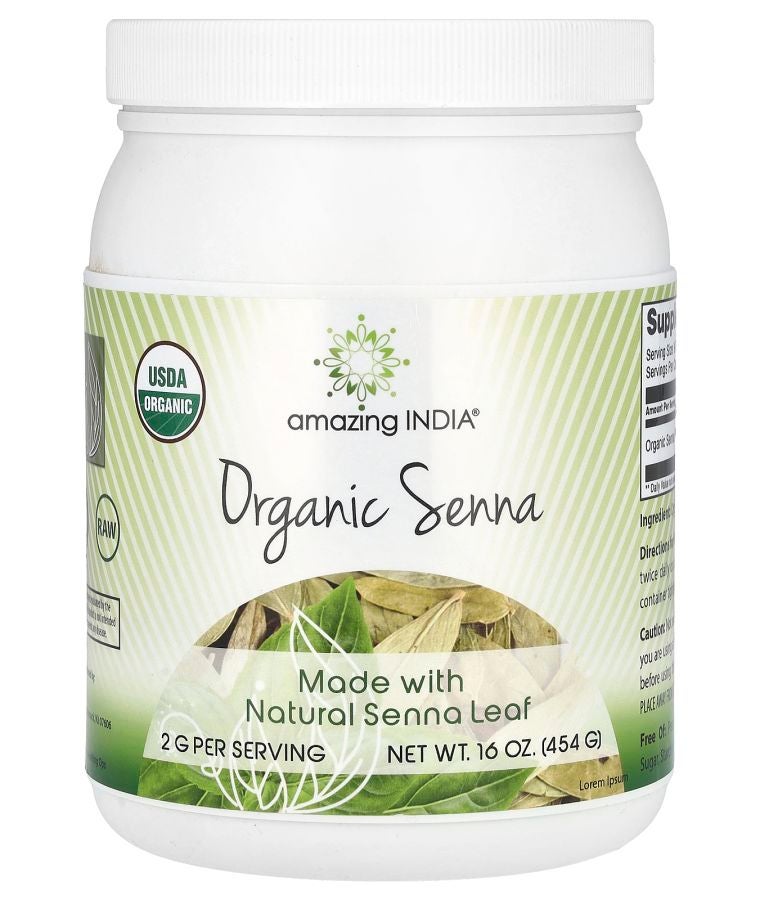 Organic Senna 16 oz (454 g)