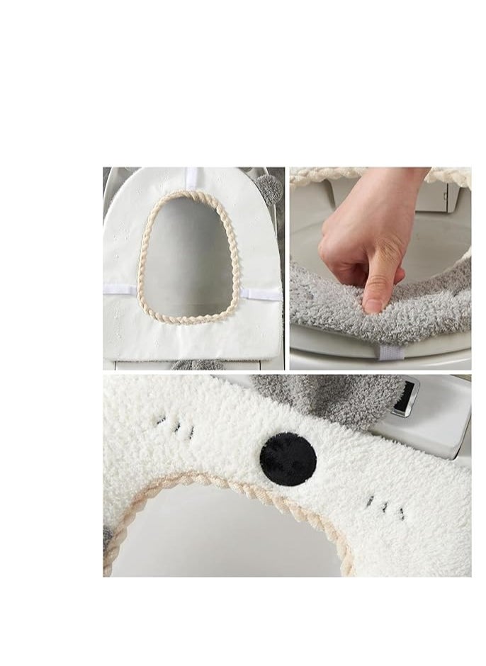 Bathroom Thicken Toilet Seat Cover Cushion Pads, Soft Warm Toilet Seat Covers Bathroom Toilet Seat Cover Mat Universal.Winter Washable Thick Waterproof Stick Style Net Celebrity Toilet Seat Cover - pzsku/Z7DA729983812B32D1216Z/45/_/1733614512/b84ce652-f0e6-44de-8c60-79d3454869d6