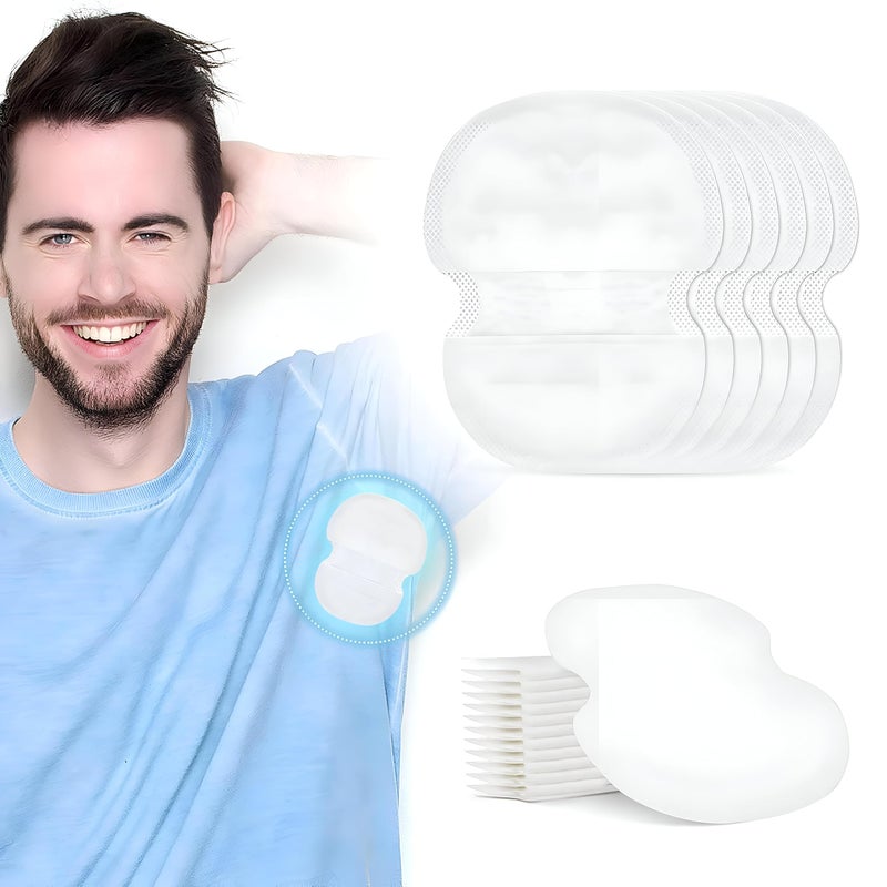 Fragrance-free Underarm Stickers Provides Strong Sweat Absorption And Odor Control, Ensuring You Stay Dry And New Without Irritation, Suitable For All Skin Colors And Types. (10 Pack)