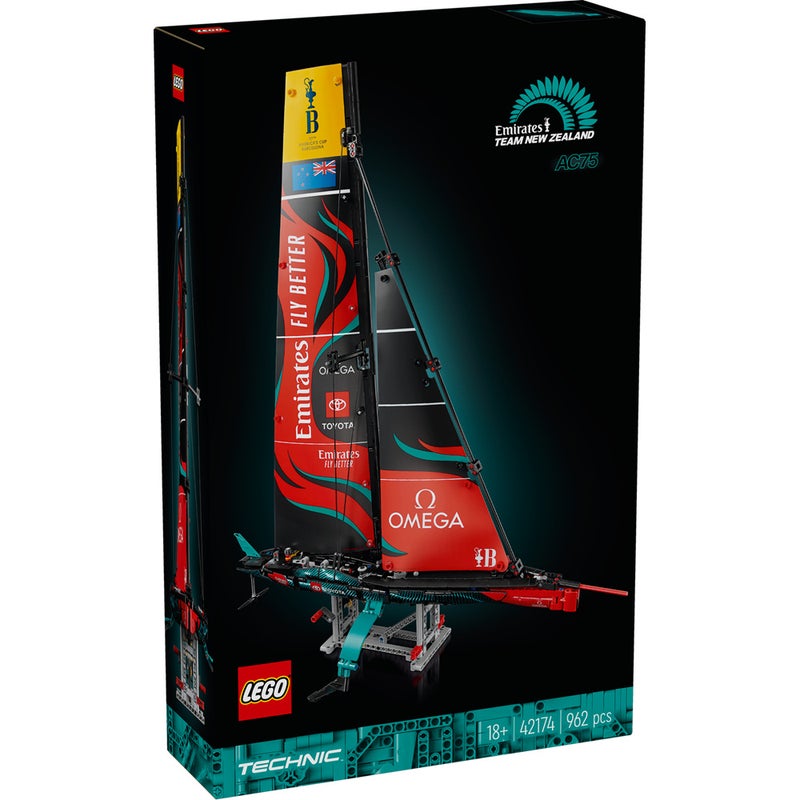 LEGO - Technic Emirates Team New Zealand AC75 Yacht 962 Pieces - 42174 - Image 1