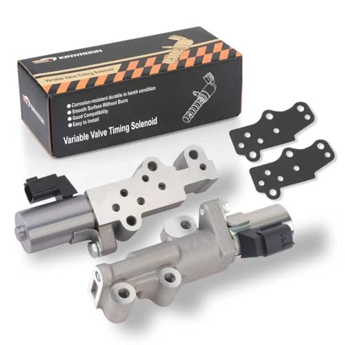 Kinwrdsn Engine Variable Valve Timing VVT Solenoid Kit Compatible with Nissan 20022006 Altima20052017 Frontier Xterra Quest Maxima Murano for Infiniti I35 G35 FX35 M35 Replace for 917011 917012 - Image 1