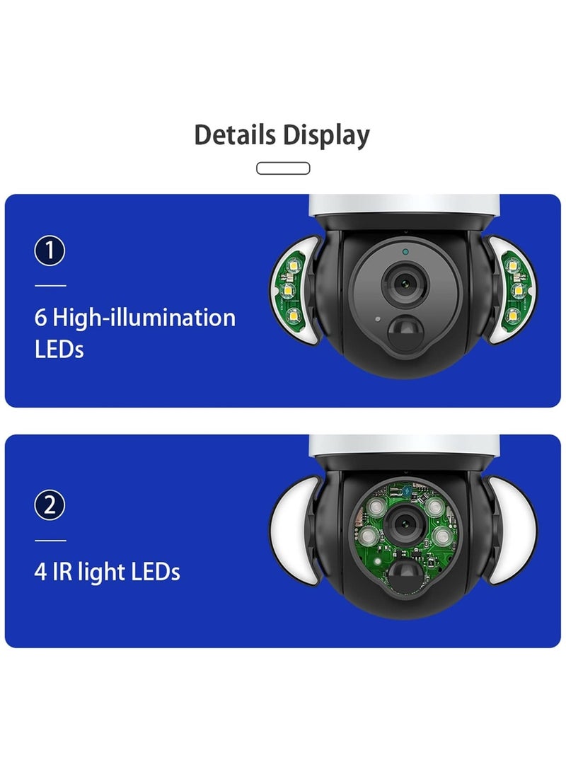 Solar Camera Solar Camera WiFi Outdoor Wireless CCTV - Image 4