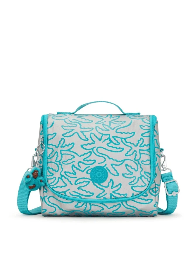 كيبلينغ New Kichirou Metallic Palm Large Lunch Bag With Trolley Sleeve