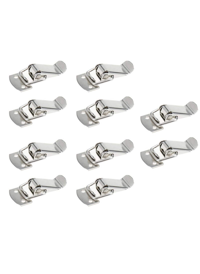 Rannb Rannb Toggle Latch Mini Size Stainless Steel Latch Catches Clamp for Toolbox Cases Chests Pack of 10  - Image 1