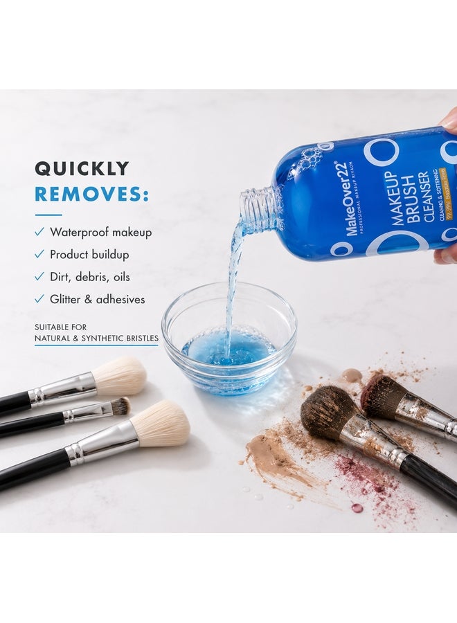MAKE OVER 22 Makeup Brush Cleanser 250ml - M5202 - Image 2