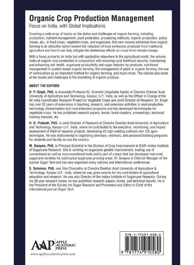 Organic Crop Production Management: Focus on India, with Global Implications  - Image 2