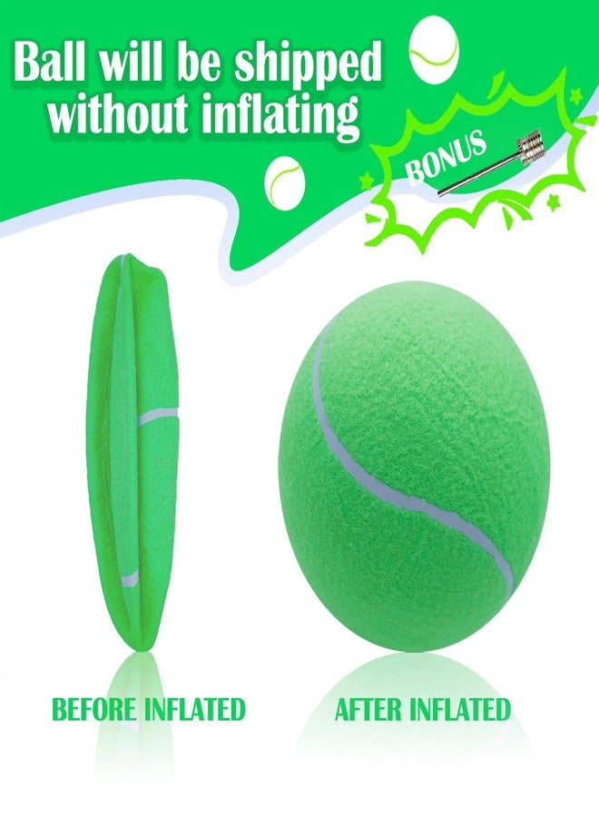 Banfeng Giant 8" Dog Tennis Ball Big Pet Toys Outdoor Sports Ball Interactive Dog Toy for Small Medium Large Dog(Green) - Image 4