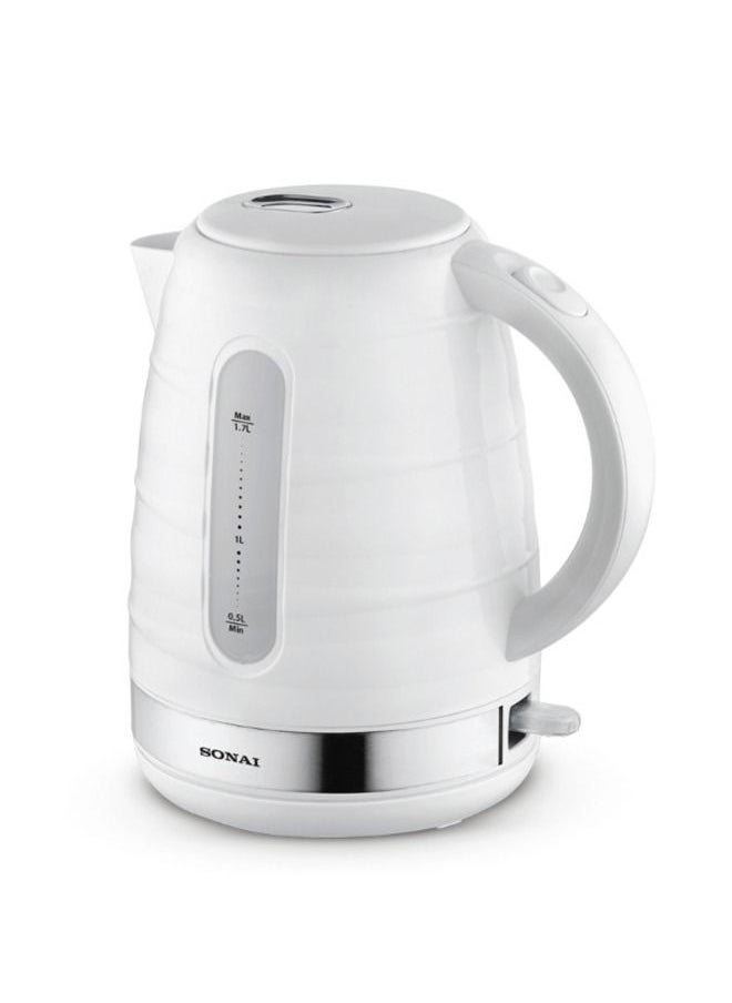 Sonai - Kettle SH -3777, White Color, 2200 Watt , 1.7 L - Image 1