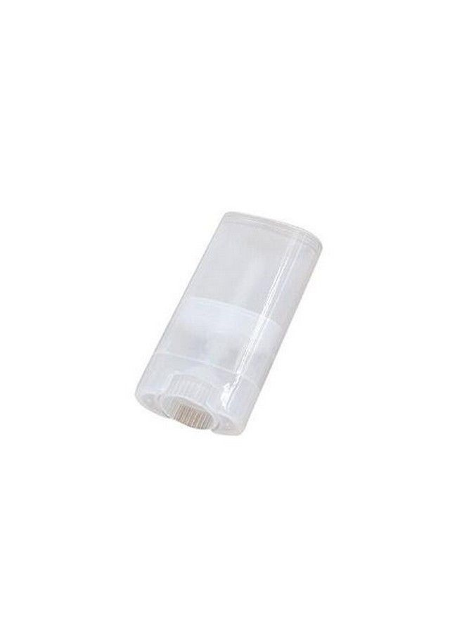 UPSTORE 10Pcs 15Ml/0.5Oz Empty Refill Plastic Oval Deodorant Containers Lip Gloss Balm Lipstick Tubes Crayon Chapstick Sample Packing Vials Holder Bottles Diy Beauty Tool(Clear) - Image 3