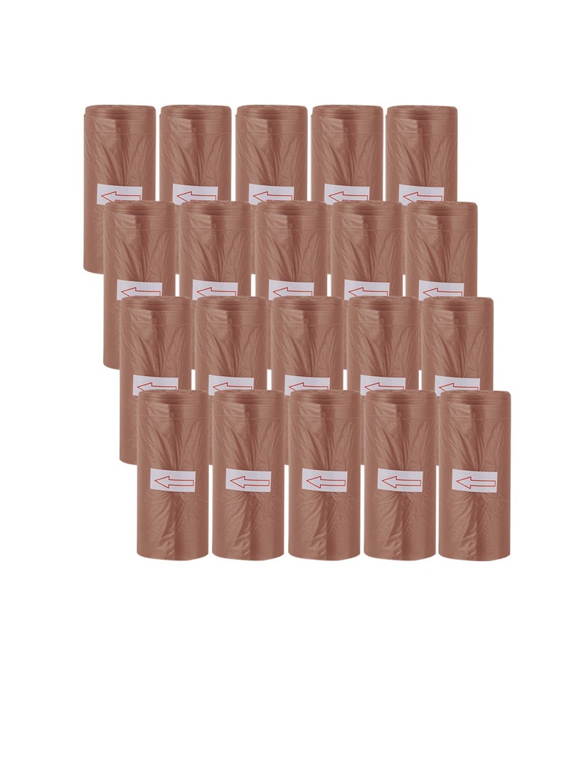 STAR BABiES Star Babies Scented Bag-Pack of 20/225bags Brown.  - Image 1