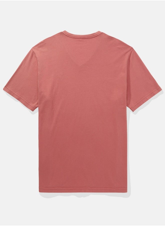 American Eagle - AE Short-Sleeve V-Neck T-Shirt - Image 1