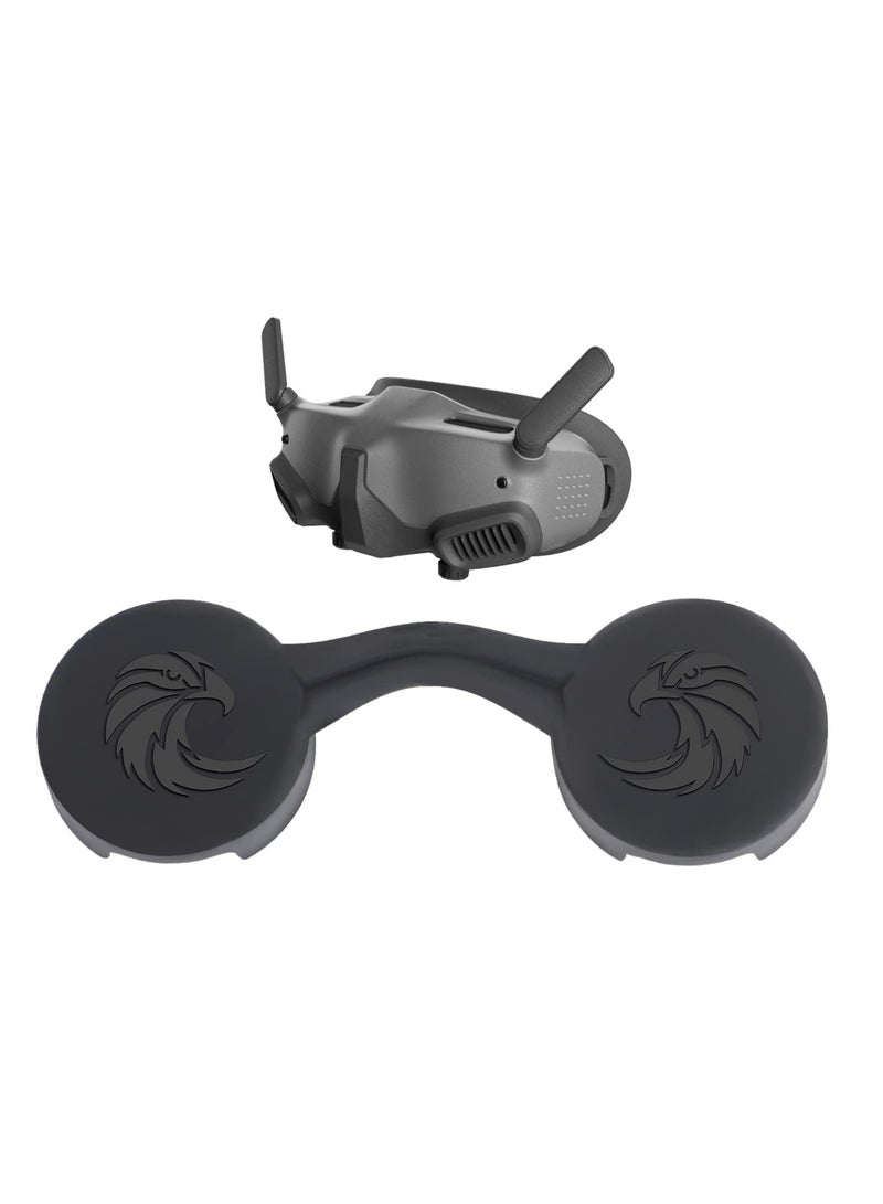 SYOSI Protective Cover for DJI Avata Goggles 2 Lens Protector Accessories, Eye Mask Silicone Case Protector for DJI Goggles V2 FPV Drone Accessories Flight Glasses  - Image 1