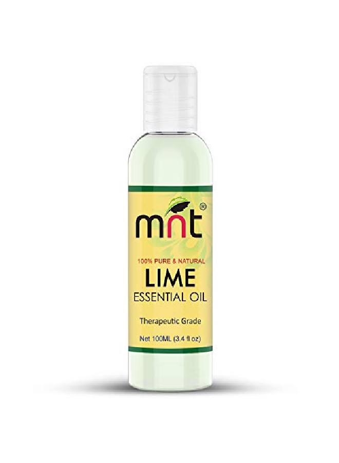 MNT Lime Essential Oil 100% Pure & l Therapeutic Grade Oil for Healthy Skin Hair Body Face and Aromatherapy (100ML) - Image 1