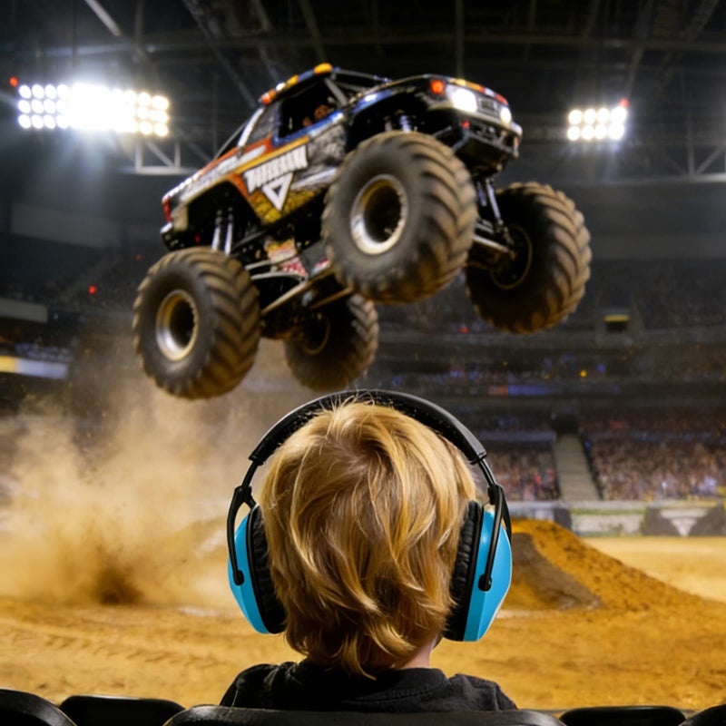 ZOHAN Kids Ear Protection 2 Pack,Kids Noise Canceling Headphone for Concerts, Monster Truck, Fireworks - Image 3