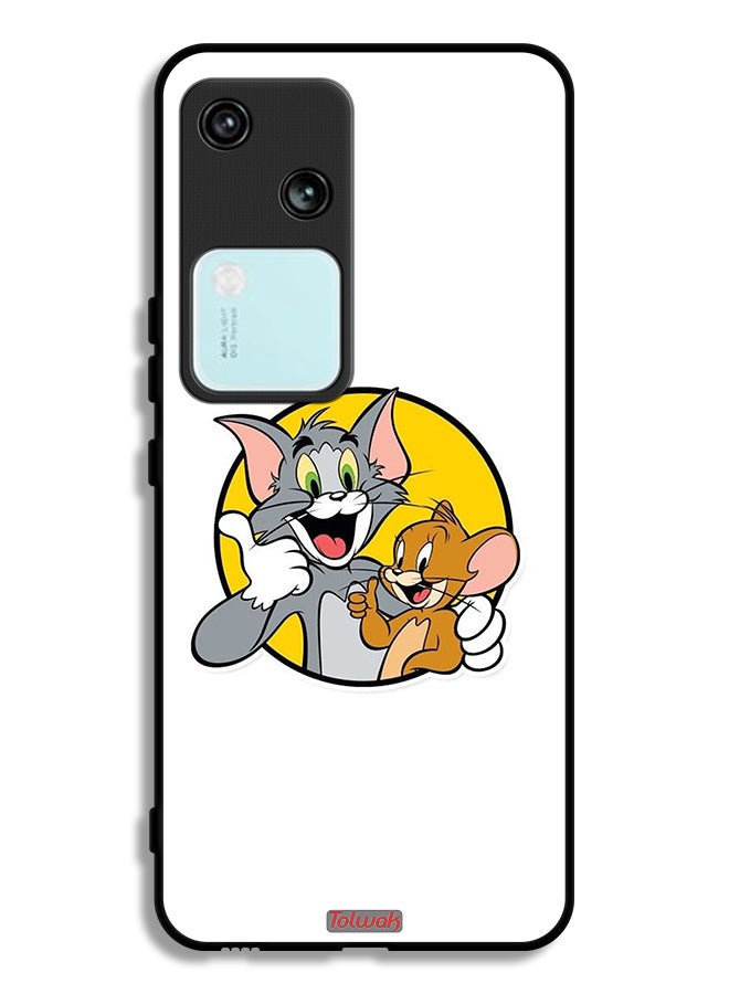 Tolwak Vivo S18 5G Protective Case Cover Tom And Jerry - Image 1