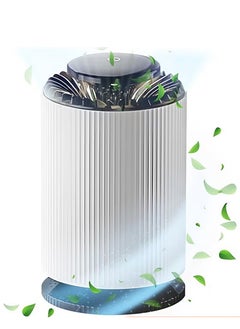 Furtey Air Purifier for Middle East - HEPA Desert Dust Filter, Smoke & Pollen Eliminator, 2-Speed Bedroom Purifier with Energy Saving Mode & Quran Night Light  - Image 1