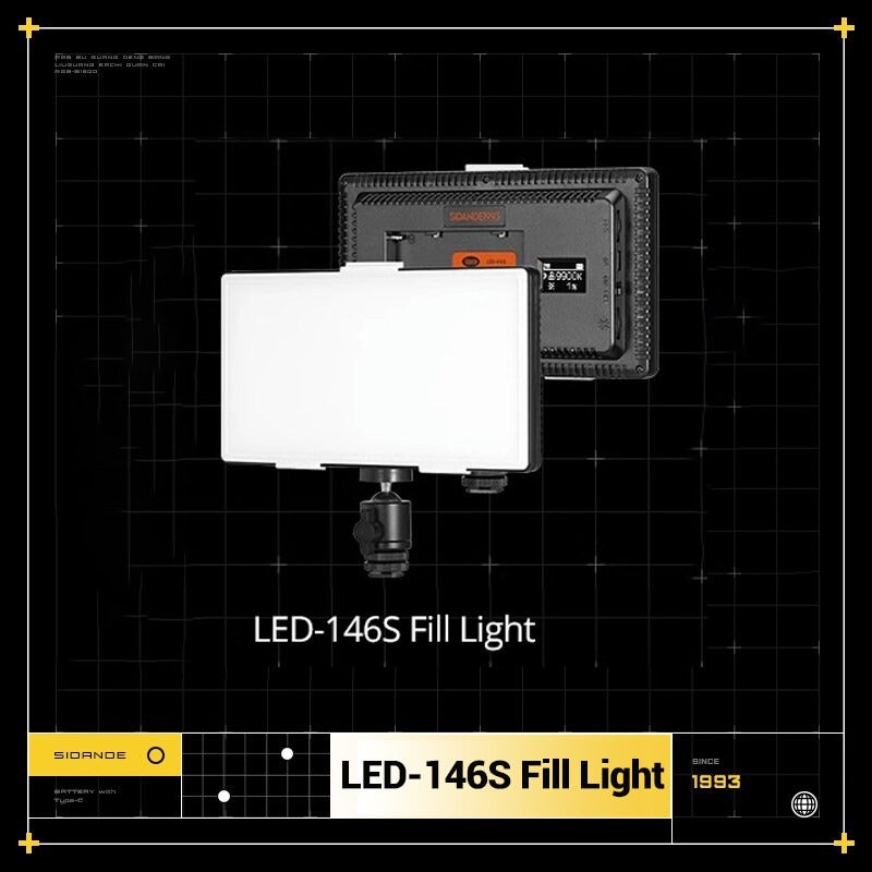Sidande Led-416s, Black - Image 1