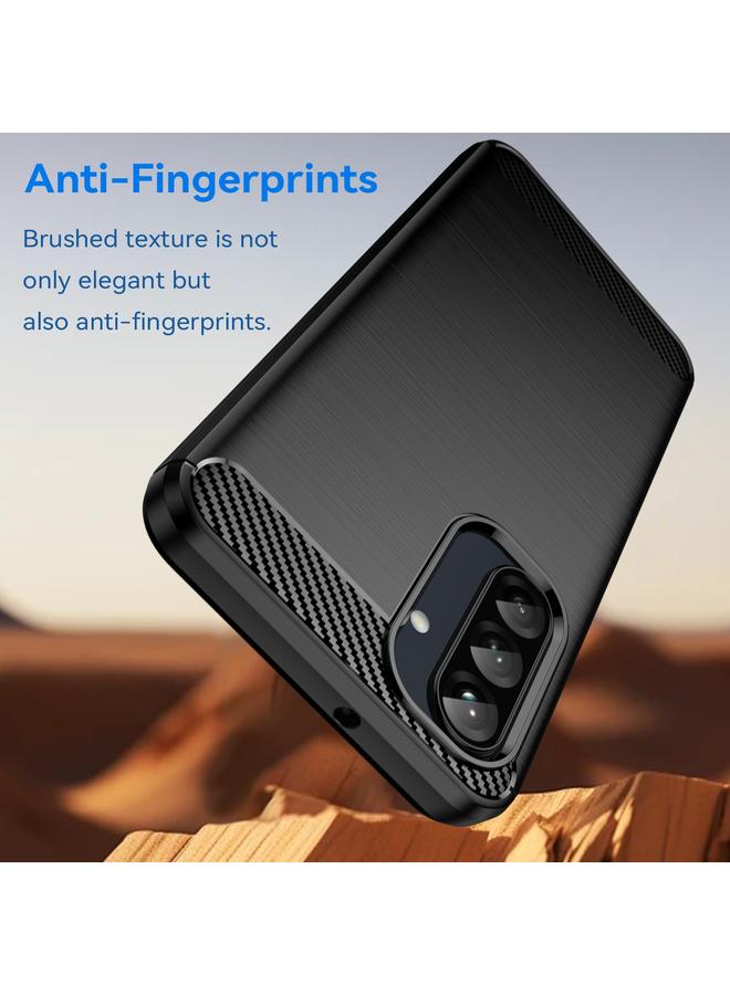 اس-توب جراب لهاتف Samsung Galaxy A26 5G مصنوع من ألياف الكربون وملمس ناعم من مادة TPU - Image 3