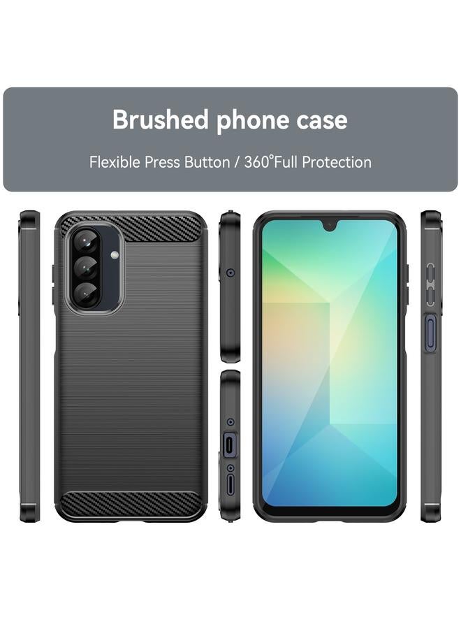 اس-توب جراب لهاتف Samsung Galaxy A26 5G مصنوع من ألياف الكربون وملمس ناعم من مادة TPU - Image 2