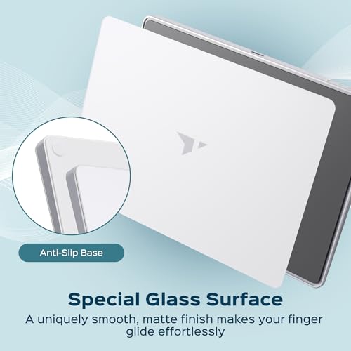 Turonic TP1 Wireless Touchpad, Bluetooth 2.4GHz, Type-C Rechargeable, 150×105mm Area, Up to 30H Use, 4-Touch Recognition, Multi-Device Connection, Precision Glass Surface, Compatible with Windows - Image 4