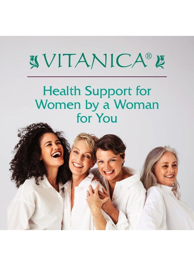 Vitanica - Women's Phase I, Premenstrual Support, Vegan, 60 Capsules - Image 1