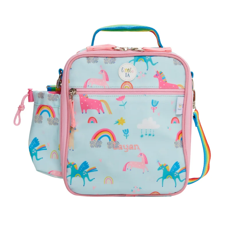 Little IA Unicorn Insulated Lunch Bag
