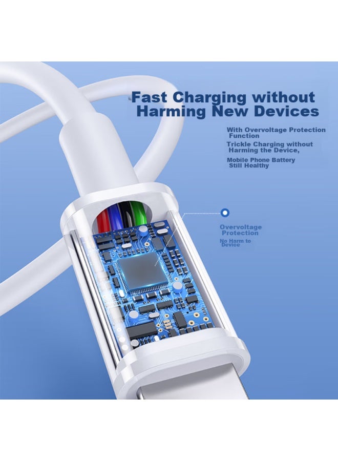 KOVOL Apple Data Cable For Iphone 14/13/12 Pro Max/11/xs/xr/8, Smartphones, Tablets, Ipad, Car Usb Charger Cable 1.5 Meters - Image 5