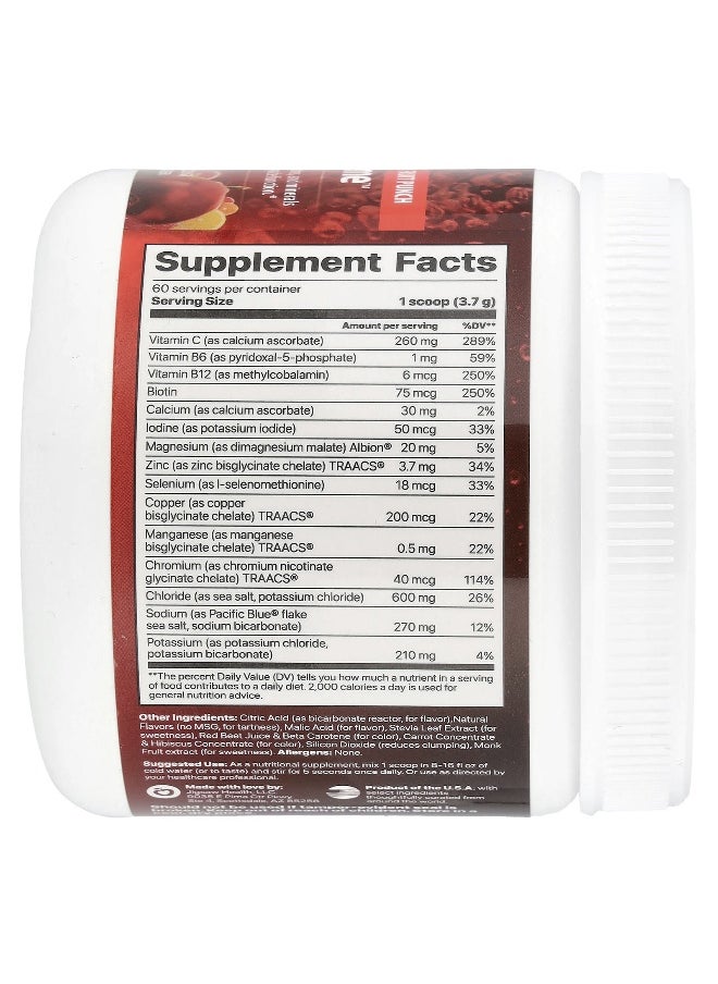Jigsaw Health Jigsaw Health, Electrolyte Supreme™, Fruit Punch, 7.87 oz (222 g)  - Image 2