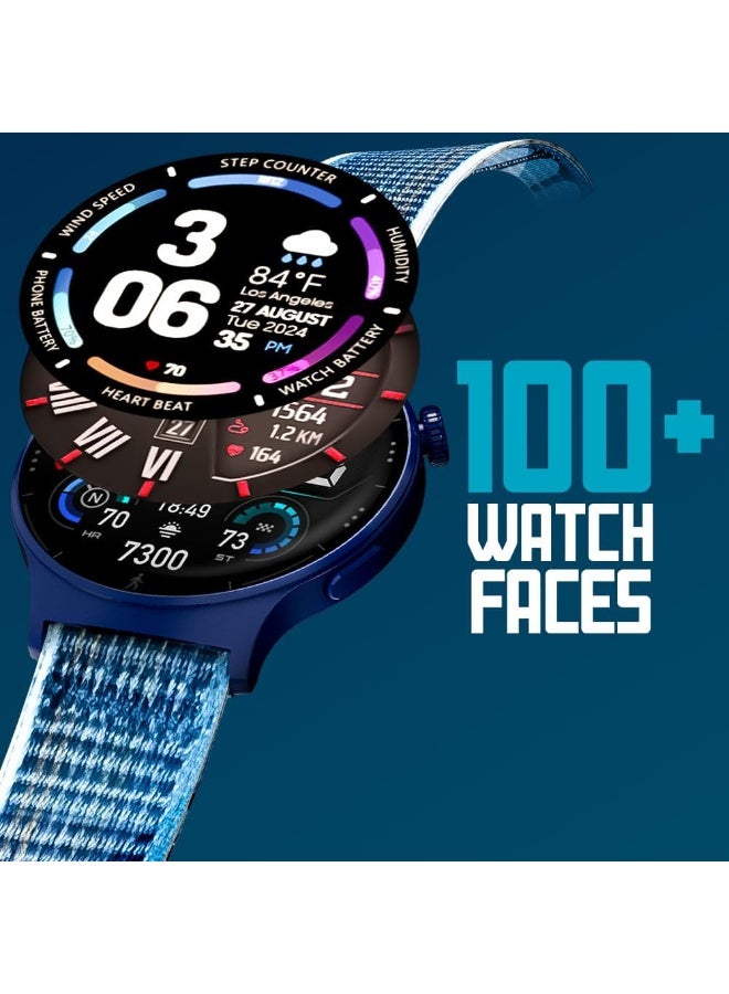 Faster Nerv Watch 3 Pro- Smart Watch with AI Voice Control and Multiple Sports Mode, Monitors Heart Rate, Stress, and Sleep- Smart Watches for Men and Women with 1.99 Inches Always On Display Black - Image 3