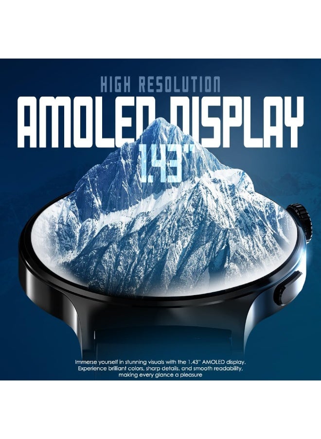 Faster Nerv Watch 3 Pro- Smart Watch with AI Voice Control and Multiple Sports Mode, Monitors Heart Rate, Stress, and Sleep- Smart Watches for Men and Women with 1.99 Inches Always On Display Black - Image 4