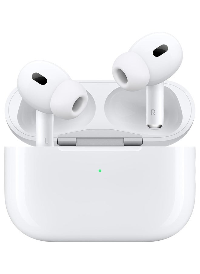 Ocean - Wireless Earbuds, Bluetooth Headphones, Active Noise Cancellation, In-Ear Detection, Personalized Spatial Audio, High-Fidelity Sound, Lightning Charging, White - Image 1