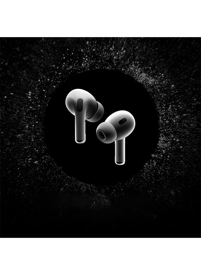 Ocean - Wireless Earbuds, Bluetooth Headphones, Active Noise Cancellation, In-Ear Detection, Personalized Spatial Audio, High-Fidelity Sound, Lightning Charging, White - Image 1