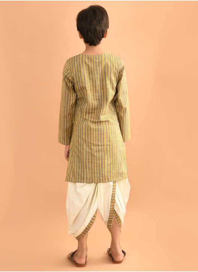 LILPICKS - Printed Dhoti Kurta Set - Image 1