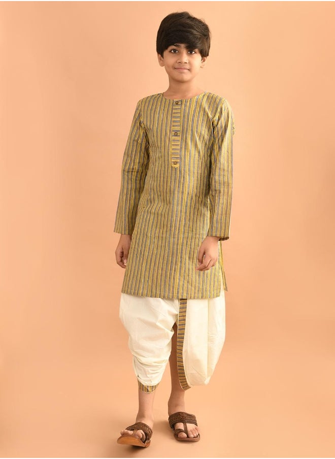 LILPICKS - Printed Dhoti Kurta Set - Image 1