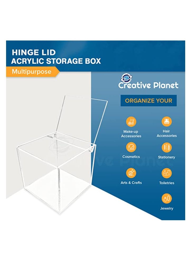 Creative Planet coffee pod holder for Nespresso Vertuoline k cup keurig capsules clear acrylic dispenser for coffee station also suited for creamers sugar packets & condiments - Image 4