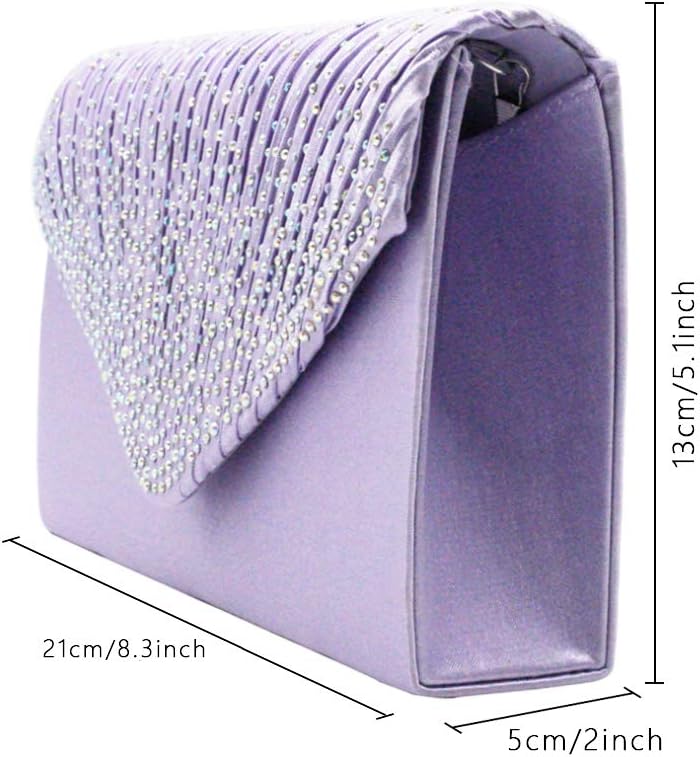 Groupcow New Ladies Evening Handbags Bridal Wedding Bag Handbag - Image 2