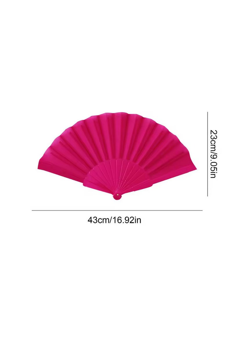 Mini Folding Hand Fan, Japanese Chinese Folding Fan, Antique Plastic Folding Fan for Summer, Beach, Decoration, Weddings, Parties 